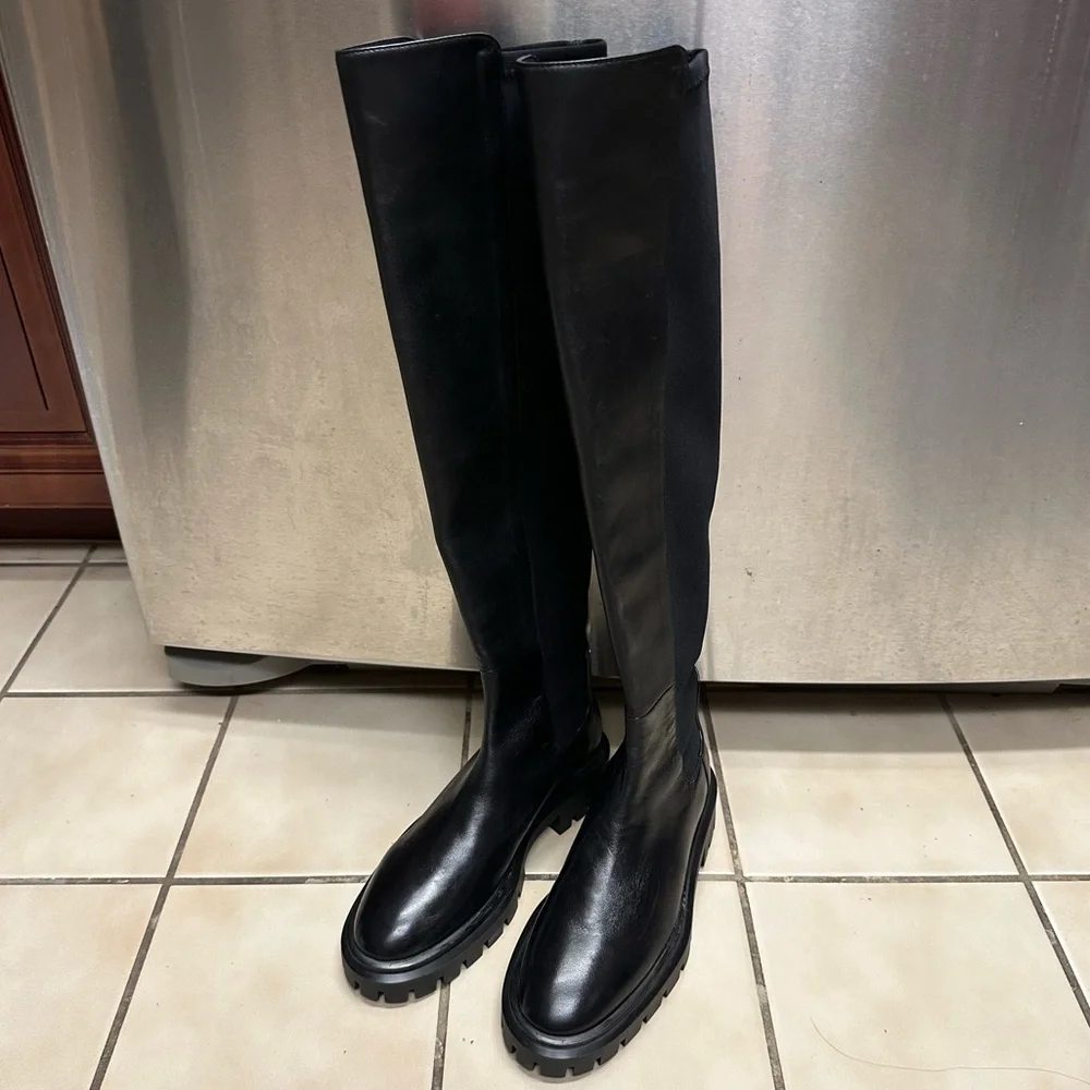 NEW Stuart Weitzman 5050 OTK Over the Knee Boots - Picture 2 of 12